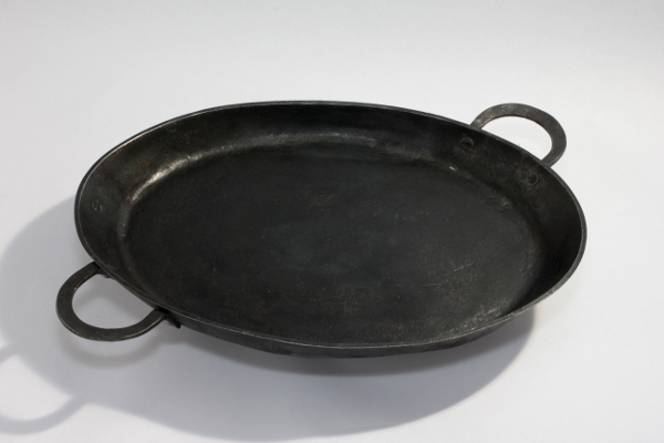 handgeschmiedete fischpfanne